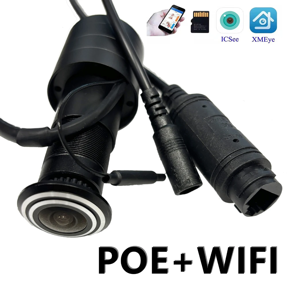Home Security Front Door Camera - 1080P POE Audio HD Binnendeur Ooggat