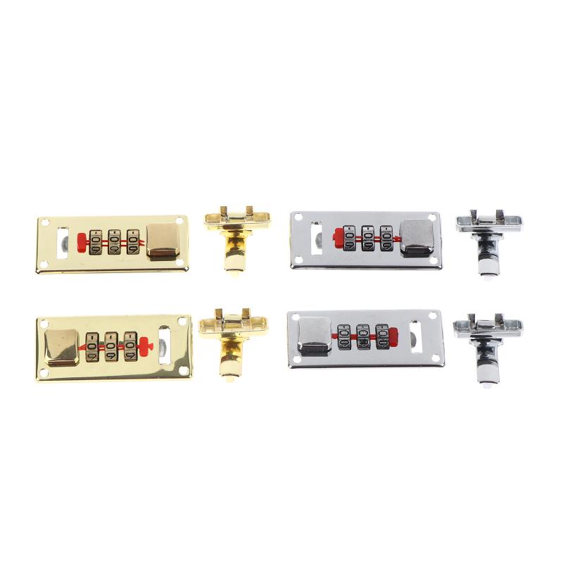 Home Security Box - 3-cijferig combinatieslot 65x29mm sleutelloze grendelbeslag voor