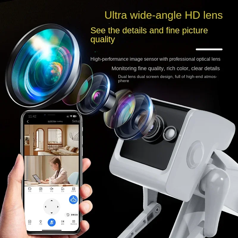 Home Security Robots - 2MP Camera IP Camera Draadloze Home