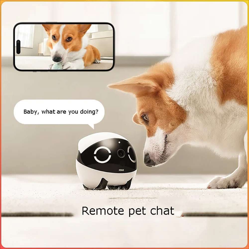 Home Security Robots - Huisdierbeveiliging Robot met draaibare camera Realtime