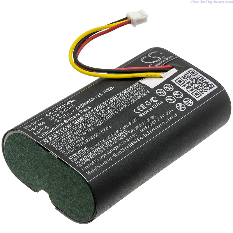 100% NIEUW 3.7V 5200/6800mAh V - Home Security Battery Replacement recensie en prijs