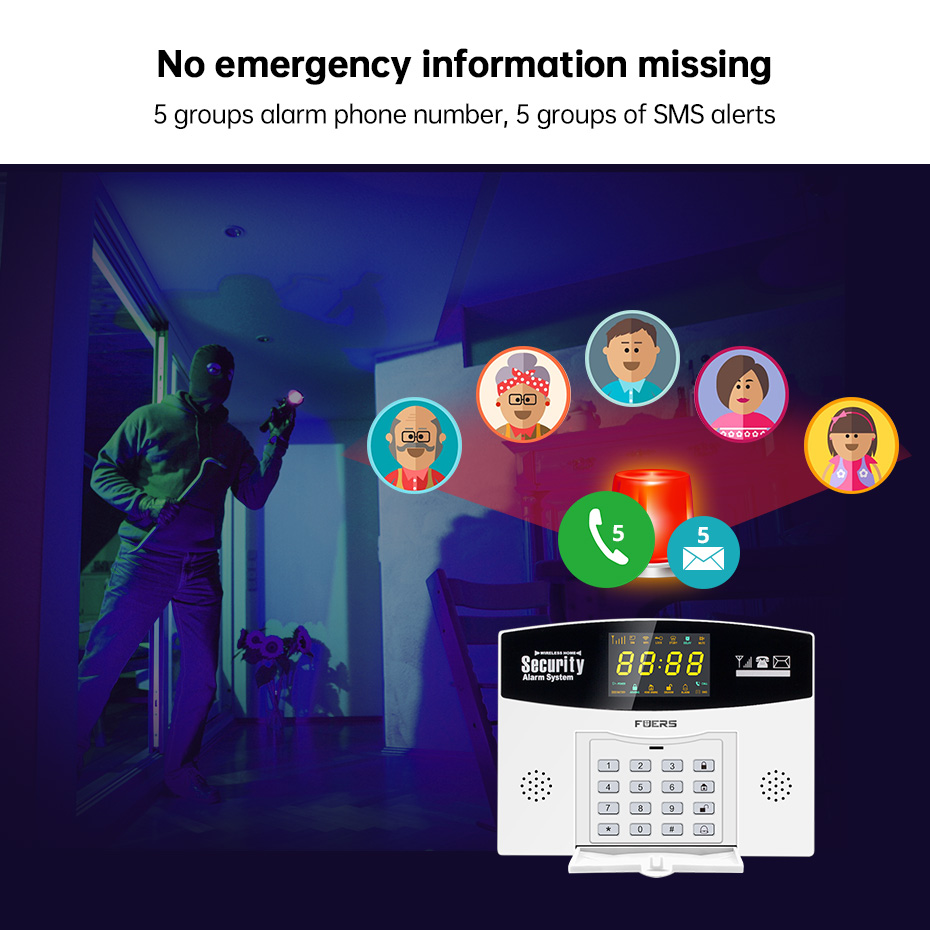 Fuers Tuya Smart Alarm System  - Home Security Front Door Camera recensie en prijs