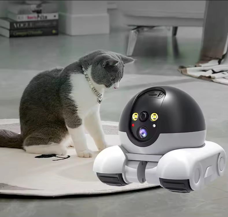 Draadloze robotcamera met dubb - Home Security Robot recensie en prijs