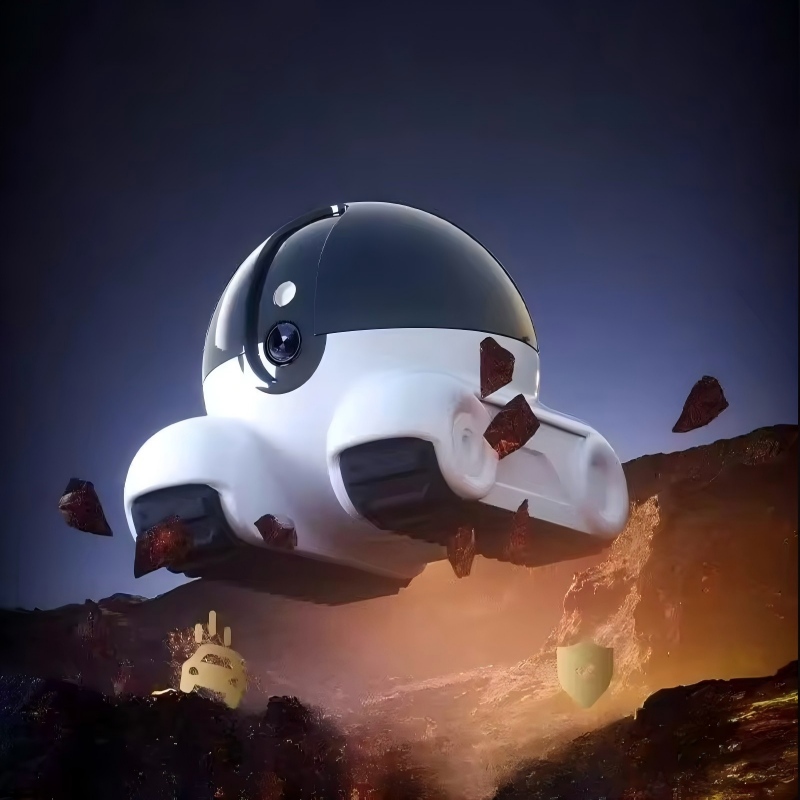 Draadloze robotcamera met dubb - Home Security Robot recensie en prijs