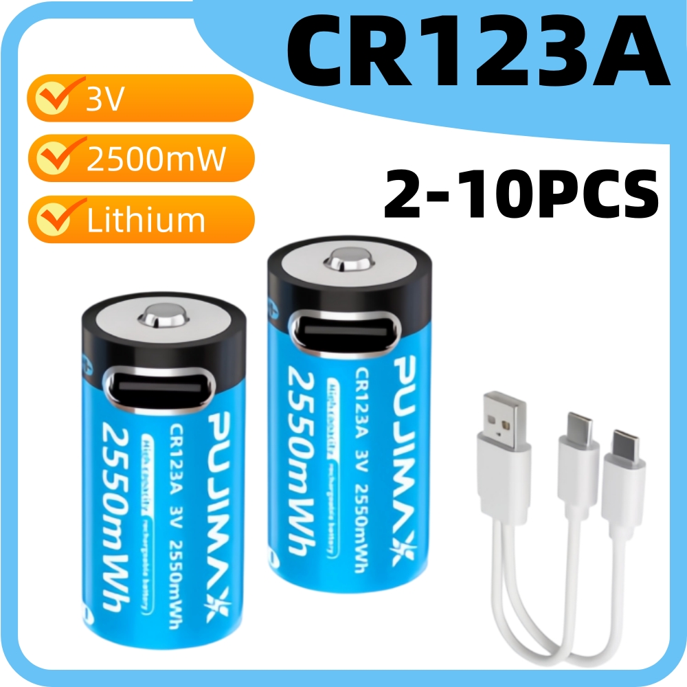 CR123A 3V 2500mWh oplaadbare l - Home Security Battery Replacement recensie en prijs
